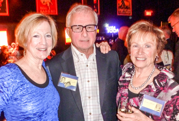 Judy Dixon Riddell, Jim Marcolin, and Susan Clark Robert 